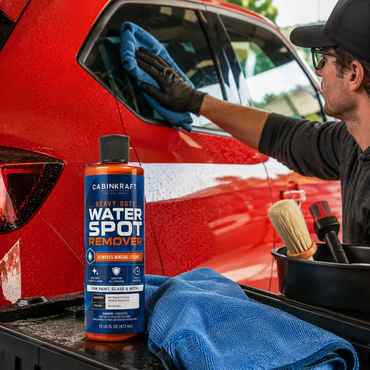 Automotive Water Spot Remover for Glass, Paint and Wheels, 16 fl oz